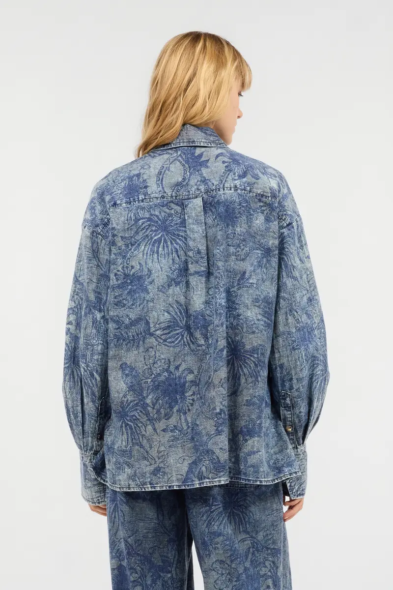 Roberto Cavalli Floral-Print Shirt | Thumbnail 3 Roberto Cavalli Floral-Print Shirt | Thumbnail 3