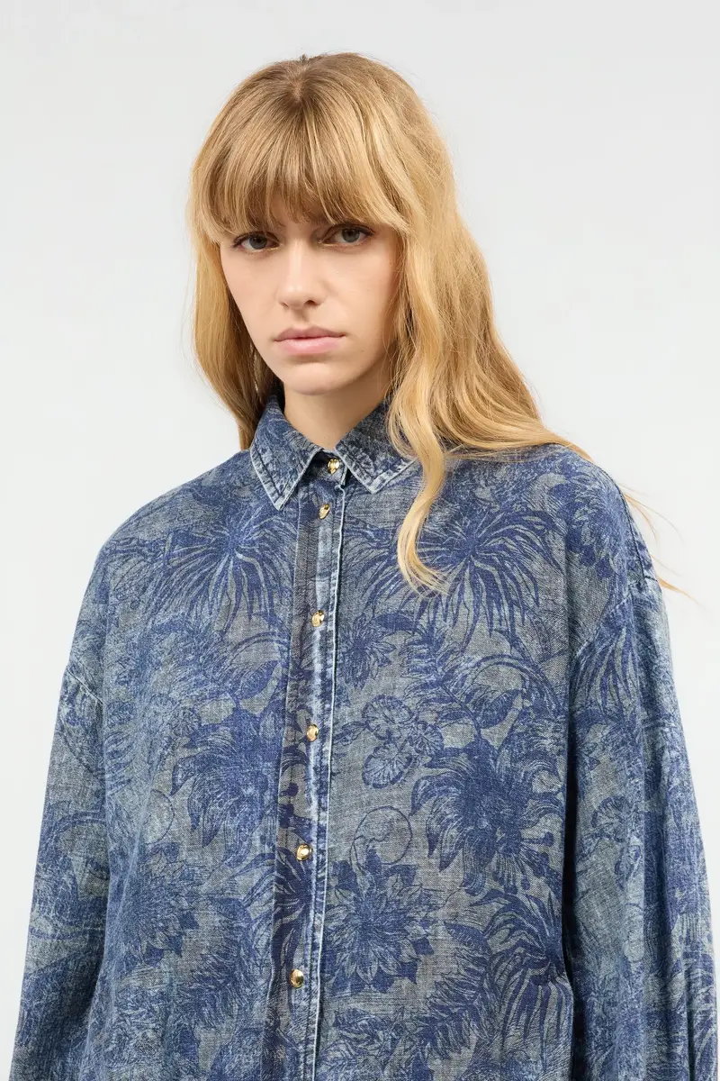 Roberto Cavalli Floral-Print Shirt | Thumbnail 5 Roberto Cavalli Floral-Print Shirt | Thumbnail 5