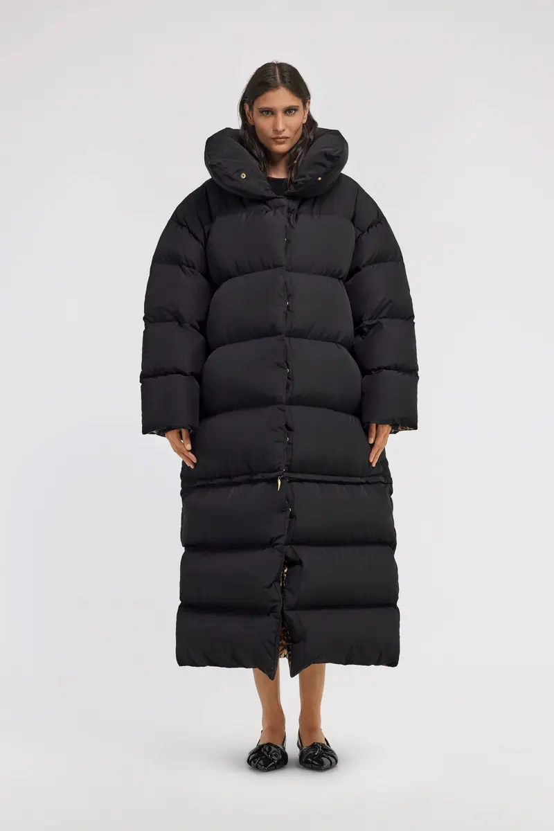 Roberto Cavalli Long Down Puffer Coat | Thumbnail 2