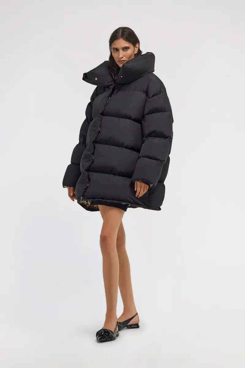 Roberto Cavalli Long Down Puffer Coat | Thumbnail 4