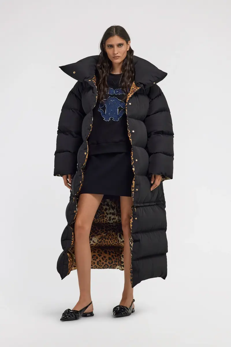 Roberto Cavalli Long Down Puffer Coat | Thumbnail 5