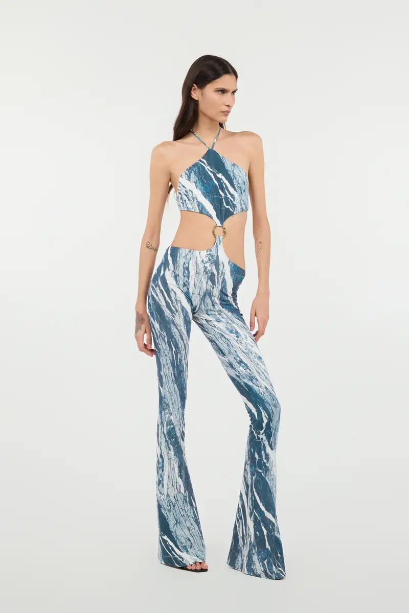 Roberto Cavalli Rubane-Print Jumpsuit | Thumbnail 2 Roberto Cavalli Rubane-Print Jumpsuit | Thumbnail 2