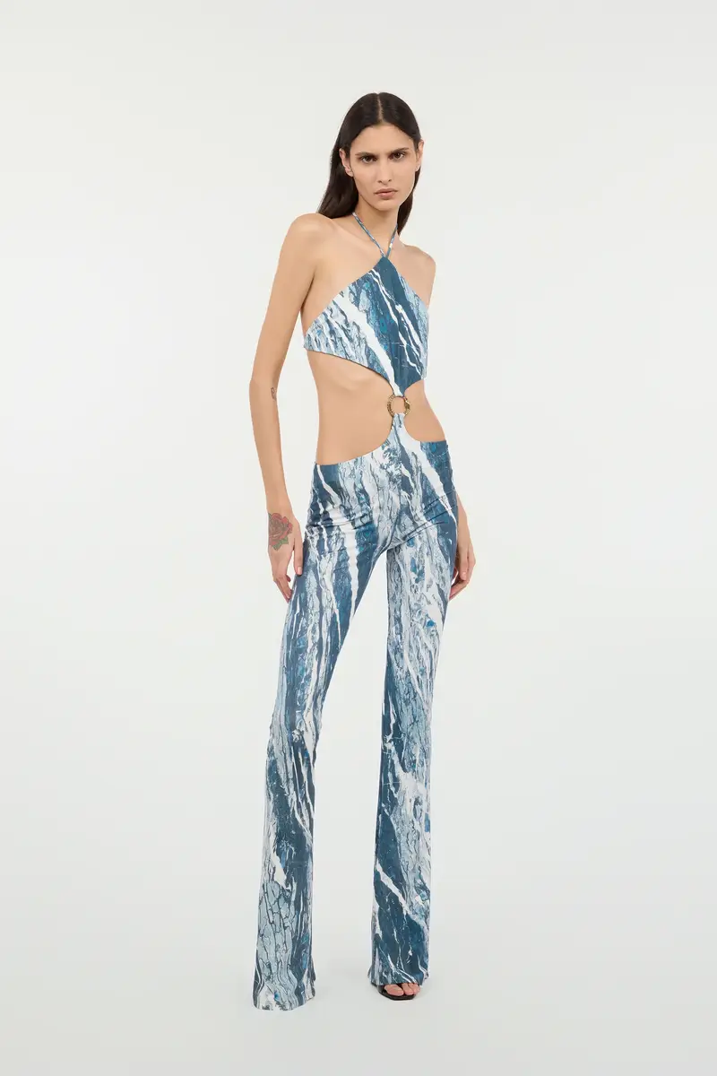 Roberto Cavalli Rubane-Print Jumpsuit | Thumbnail 7 Roberto Cavalli Rubane-Print Jumpsuit | Thumbnail 7