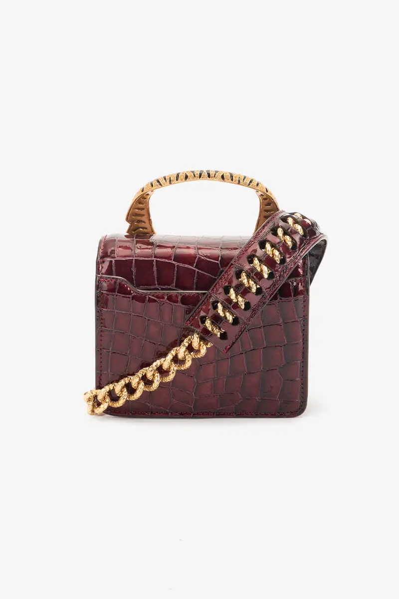 Roberto Cavalli Crocodile-Print Roar Bag | Thumbnail 3 Roberto Cavalli Crocodile-Print Roar Bag | Thumbnail 3