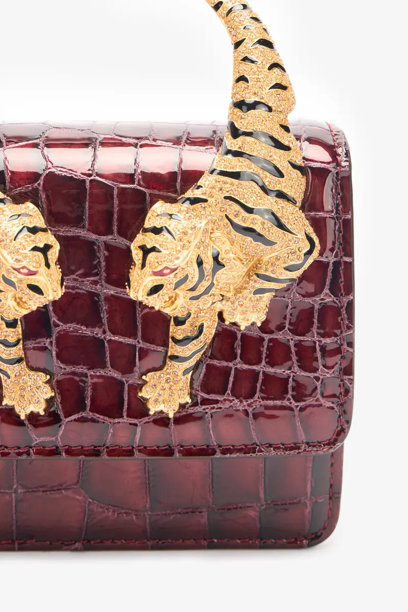 Roberto Cavalli Crocodile-Print Roar Bag | Thumbnail 5 Roberto Cavalli Crocodile-Print Roar Bag | Thumbnail 5