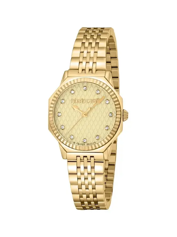 Roberto Cavalli Roberto Cavalli by Franck Muller Logo watch