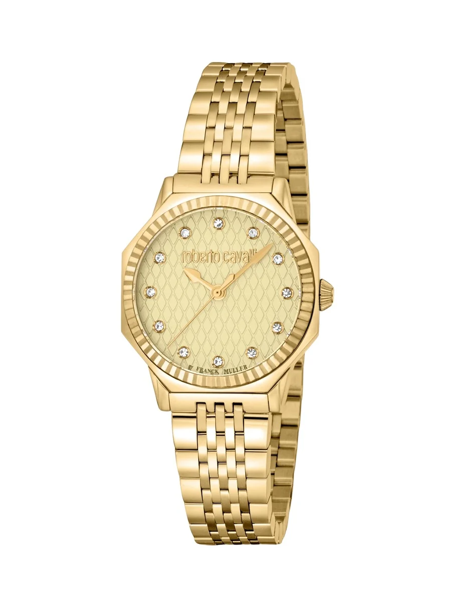 Roberto Cavalli Roberto Cavalli by Franck Muller Logo watch