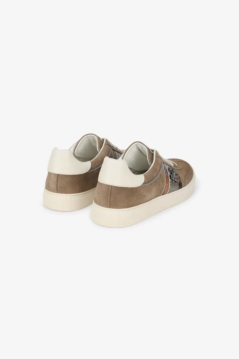 Roberto Cavalli Sneakers in Suede with Python Print | Thumbnail 3 Roberto Cavalli Sneakers in Suede with Python Print | Thumbnail 3