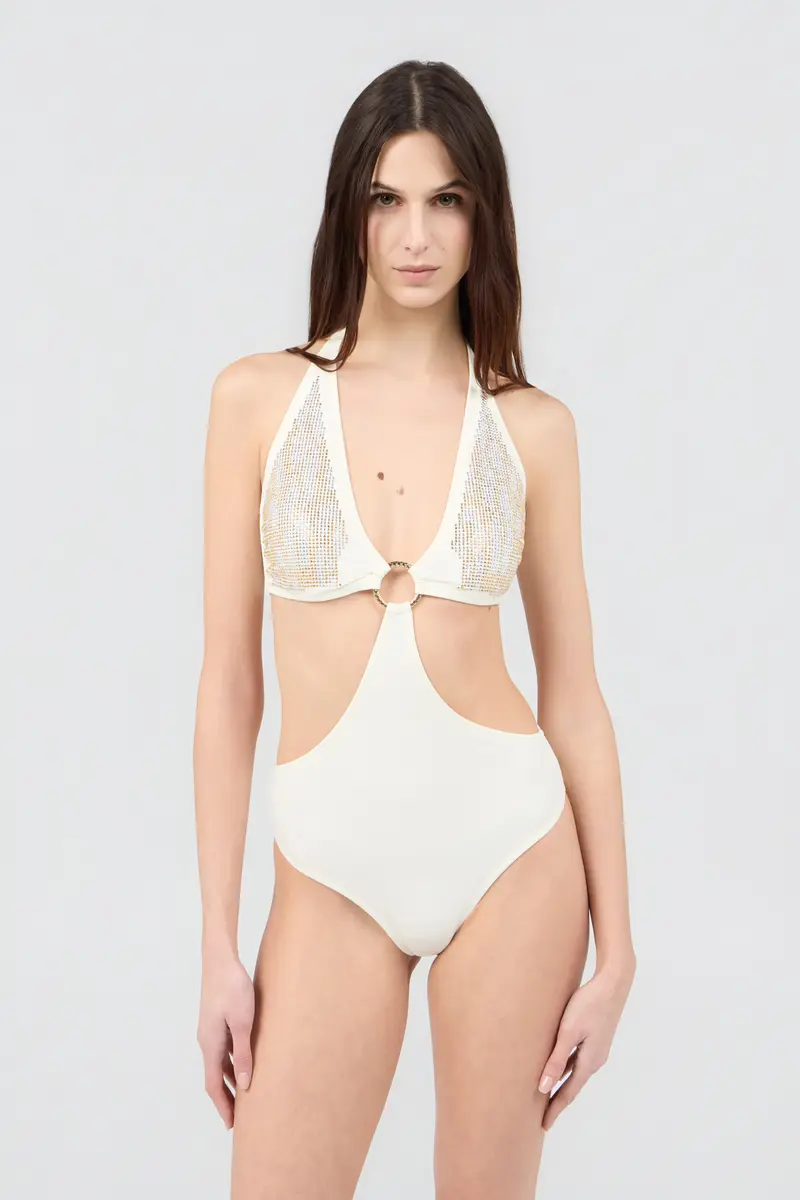 Roberto Cavalli One-Piece with Luminous Jaguar Motif | Thumbnail 2 Roberto Cavalli One-Piece with Luminous Jaguar Motif | Thumbnail 2