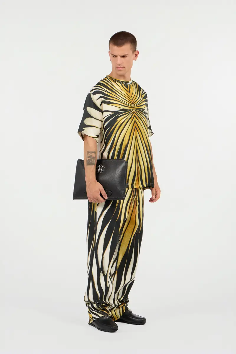 Roberto Cavalli Ray of Gold Print Jeans | Thumbnail 7 Roberto Cavalli Ray of Gold Print Jeans | Thumbnail 7