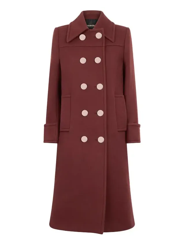 Double-Breasted Wool Coat Double-Breasted Wool Coat