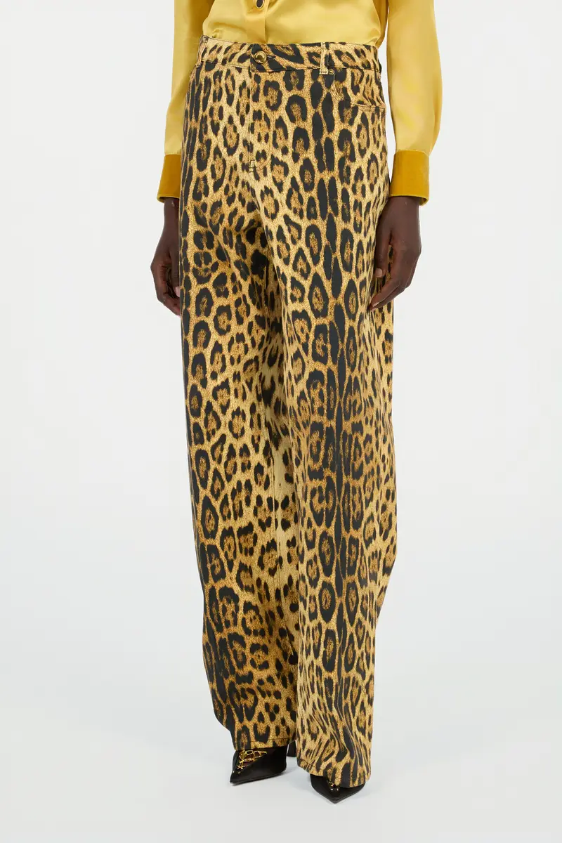 Roberto Cavalli Jeans With Jaguar Skin Print | Thumbnail 2 Roberto Cavalli Jeans With Jaguar Skin Print | Thumbnail 2