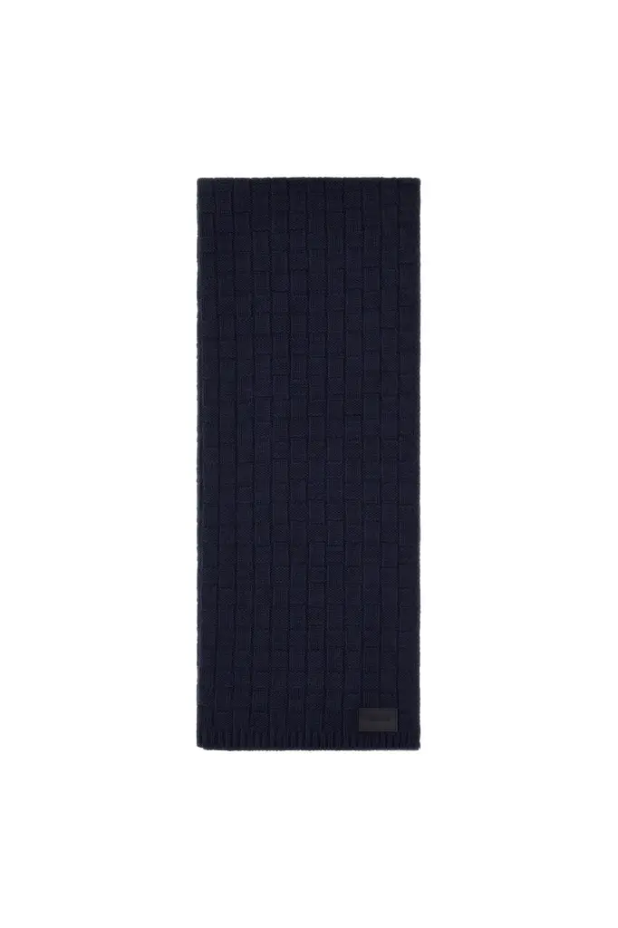 Roberto Cavalli Alpaca Blend Scarf with Branded Tag