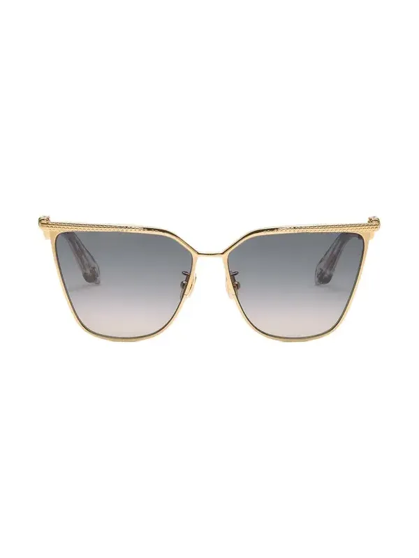 Roberto Cavalli Metal front and temple sunglesses