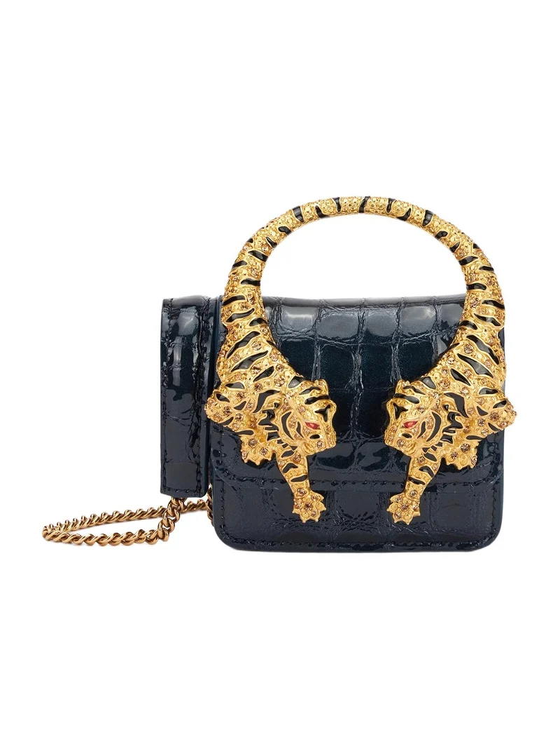 Roberto Cavalli Crocodile-Effect Roar Phone Case
