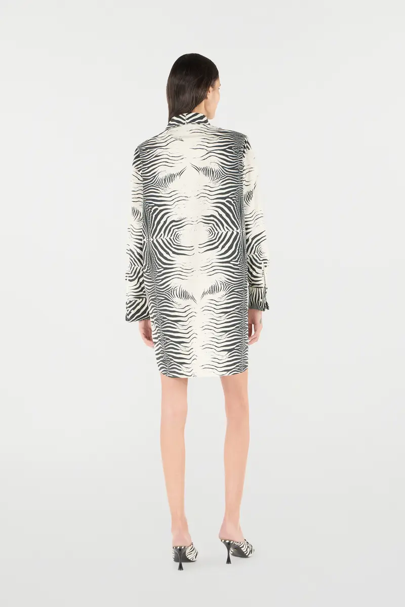 Roberto Cavalli Zebra-Print Long Shirt | Thumbnail 3 Roberto Cavalli Zebra-Print Long Shirt | Thumbnail 3