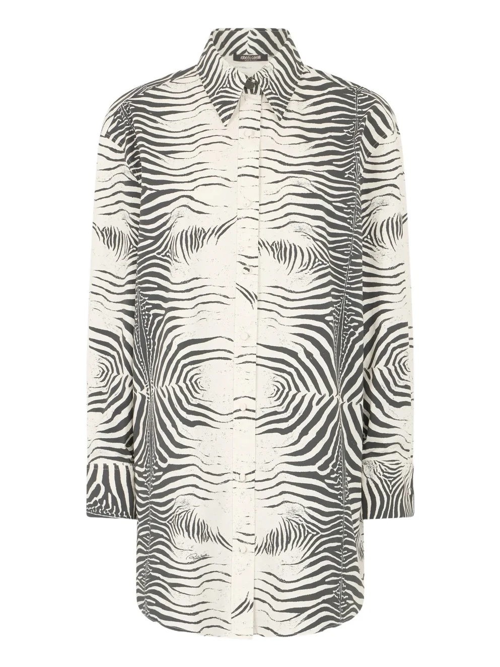 Zebra-Print Long Shirt Zebra-Print Long Shirt