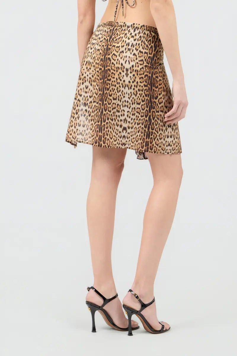 Roberto Cavalli Leopard Print Sarong | Thumbnail 3 Roberto Cavalli Leopard Print Sarong | Thumbnail 3