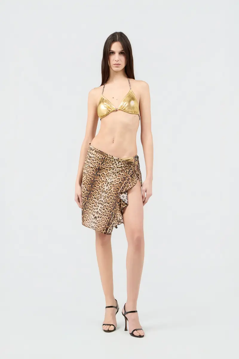 Roberto Cavalli Leopard Print Sarong | Thumbnail 6 Roberto Cavalli Leopard Print Sarong | Thumbnail 6