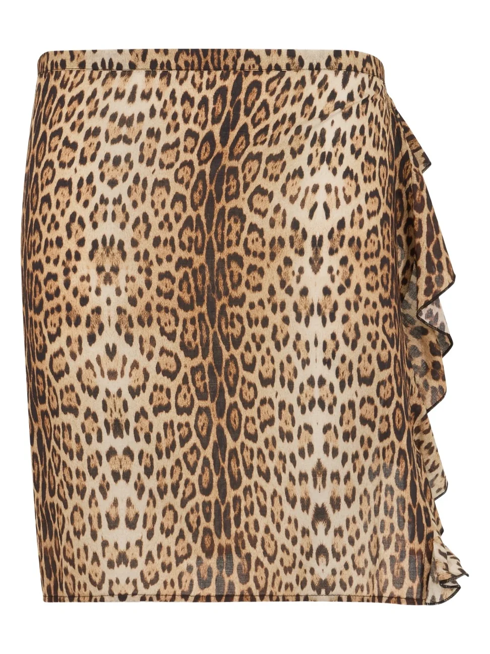 Roberto Cavalli Leopard Print Sarong