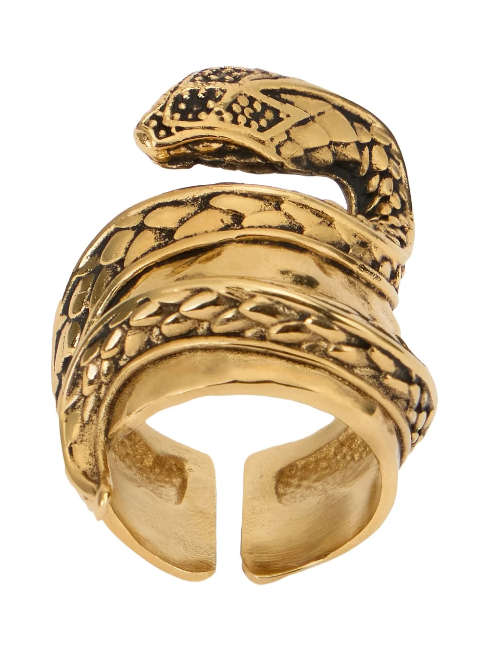 Gold Serpentine Ring