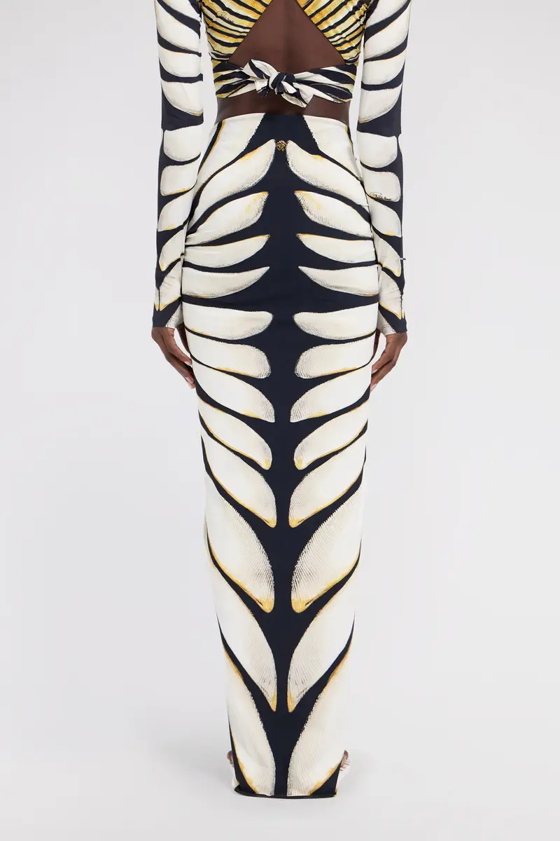 Roberto Cavalli Ray of Gold Print Sarong | Thumbnail 3 Roberto Cavalli Ray of Gold Print Sarong | Thumbnail 3