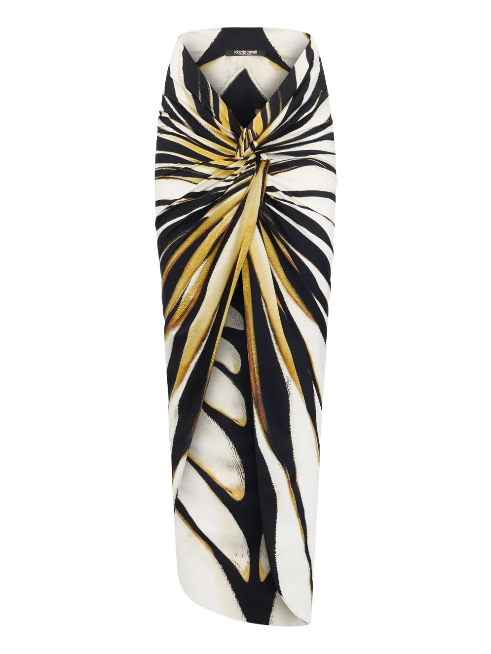 Roberto Cavalli Ray of Gold Print Sarong