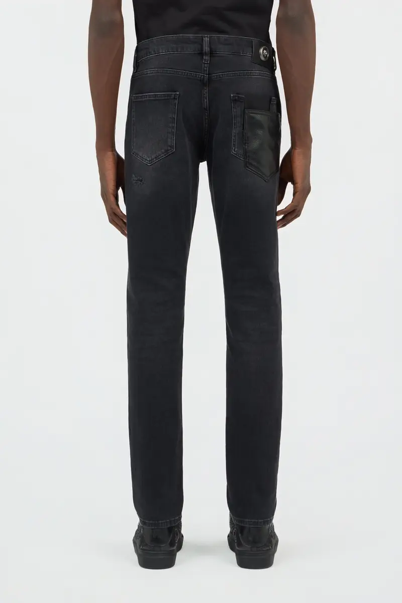 Roberto Cavalli Grey Denim Trousers | Thumbnail 3 Roberto Cavalli Grey Denim Trousers | Thumbnail 3