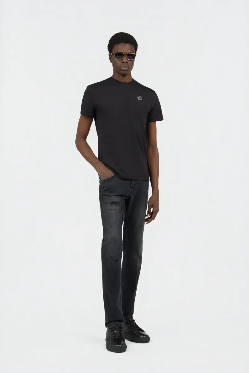 Roberto Cavalli Grey Denim Trousers | Thumbnail 6 Roberto Cavalli Grey Denim Trousers | Thumbnail 6
