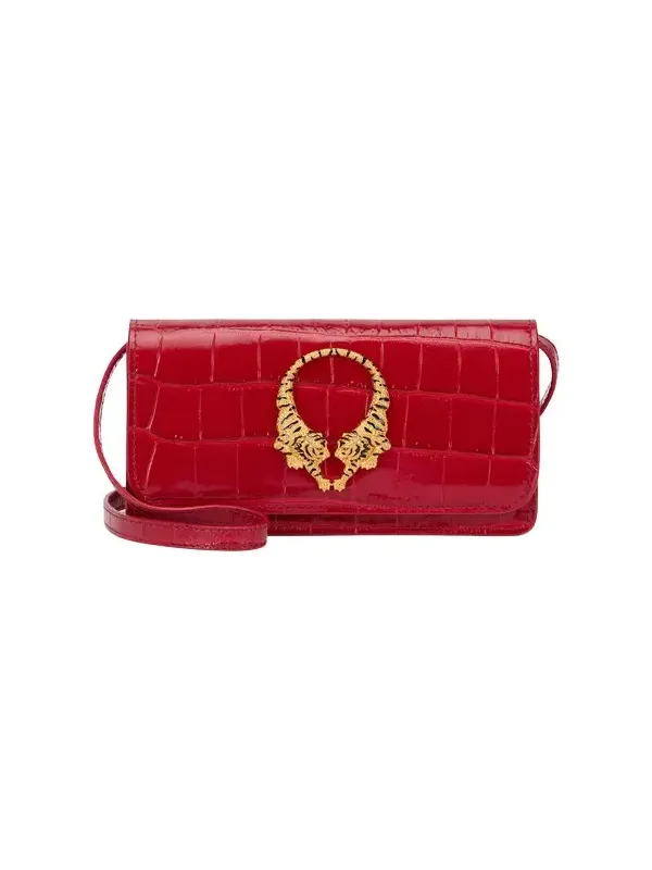 Roberto Cavalli Roar Mini bag in Leather