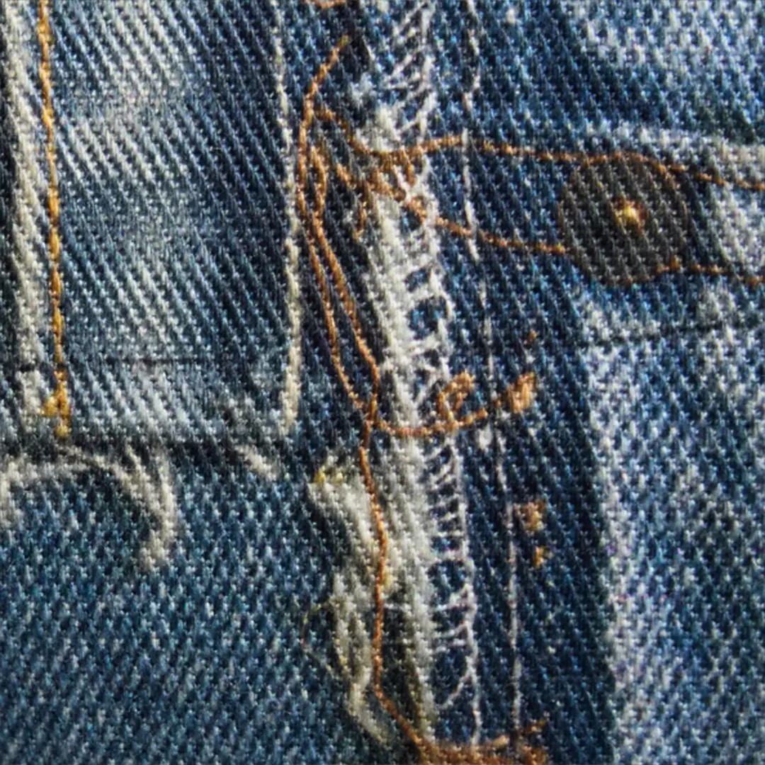 Roberto Cavalli Bralette In Denim Patchwork Capsule Collection | Thumbnail 4 Roberto Cavalli Bralette In Denim Patchwork Capsule Collection | Thumbnail 4
