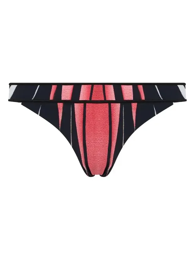 Ray Of Paradise Print Swimsuit Bikini Bottom