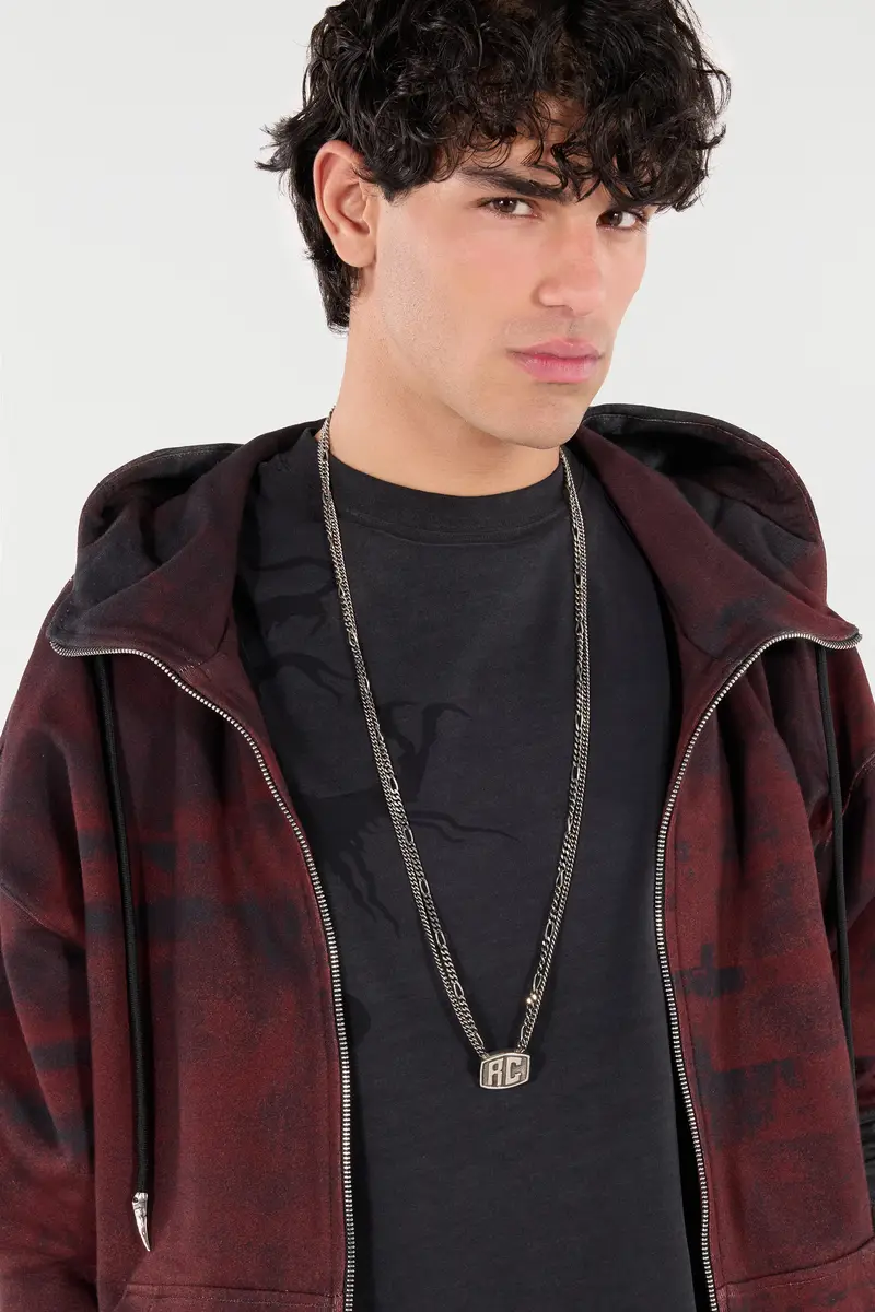 Roberto Cavalli Necklace With Double Chain And RC Monogram | Thumbnail 2