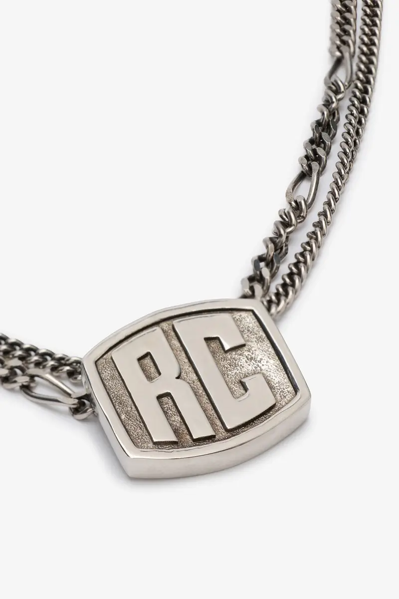 Roberto Cavalli Necklace With Double Chain And RC Monogram | Thumbnail 5