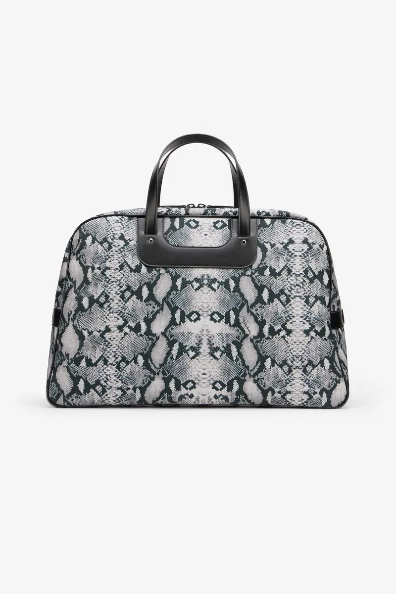 Roberto Cavalli Python Print Top Handle Handbag | Thumbnail 2 Roberto Cavalli Python Print Top Handle Handbag | Thumbnail 2