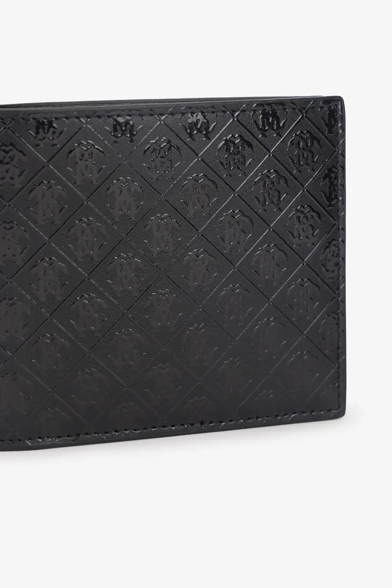 Roberto Cavalli Bi-Fold Wallet With Mirror Snake Monogram | Thumbnail 4 Roberto Cavalli Bi-Fold Wallet With Mirror Snake Monogram | Thumbnail 4
