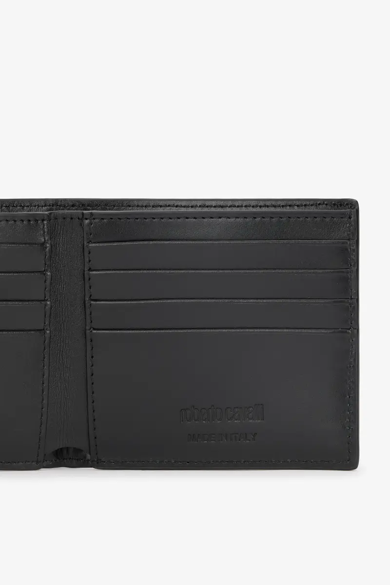 Roberto Cavalli Bi-Fold Wallet With Mirror Snake Monogram | Thumbnail 6 Roberto Cavalli Bi-Fold Wallet With Mirror Snake Monogram | Thumbnail 6