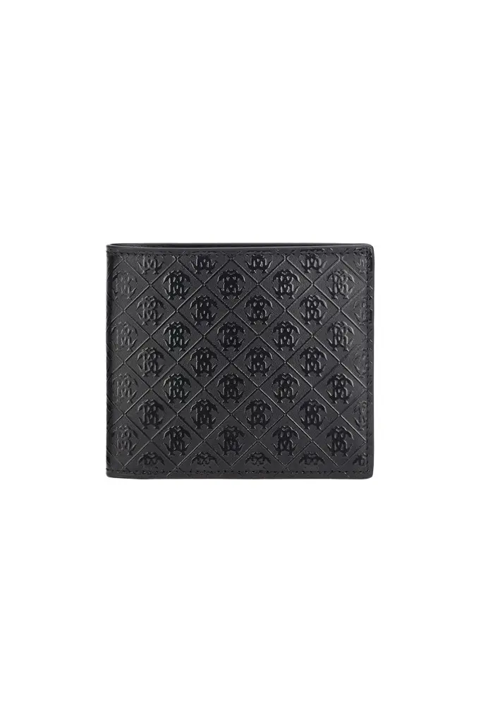 Roberto Cavalli Bi-Fold Wallet With Mirror Snake Monogram | Image 1 Roberto Cavalli Bi-Fold Wallet With Mirror Snake Monogram | Image 1