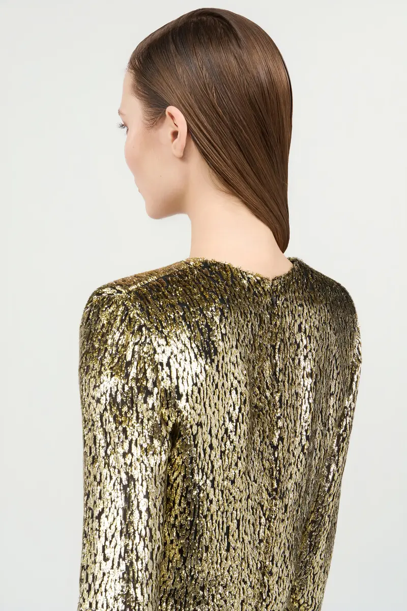 Roberto Cavalli Dress with Fil Coupé Leopard print | Thumbnail 6 Roberto Cavalli Dress with Fil Coupé Leopard print | Thumbnail 6