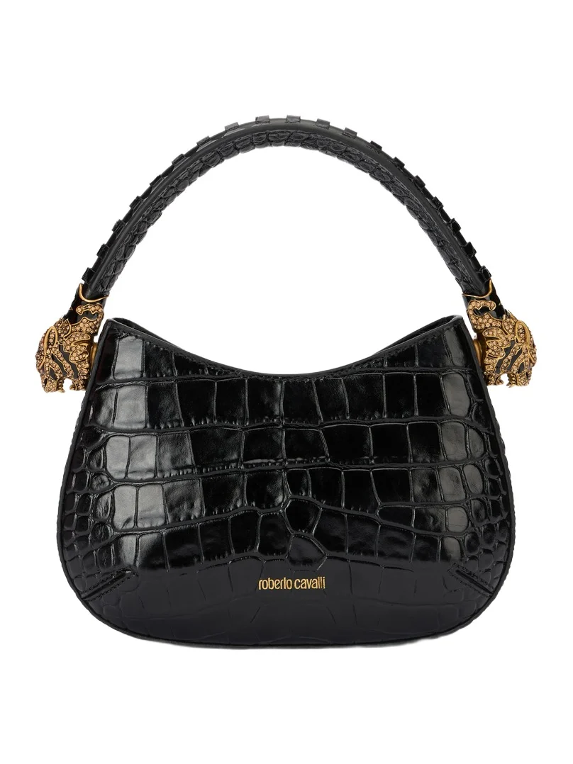 Roberto Cavalli Roar Bag hobo with jewel tigers