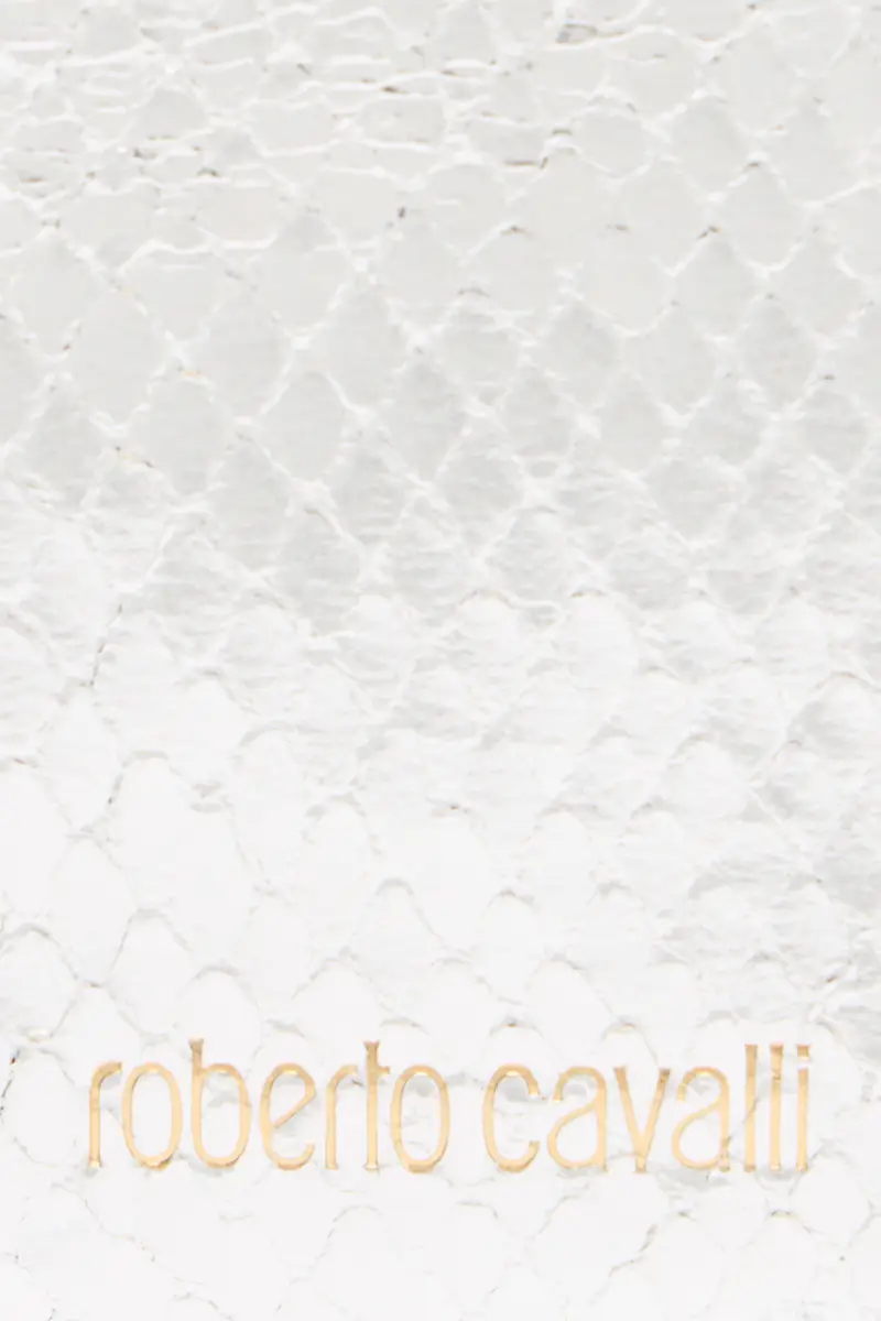 Roberto Cavalli Metallic Snake-Scale Card Holder | Thumbnail 4