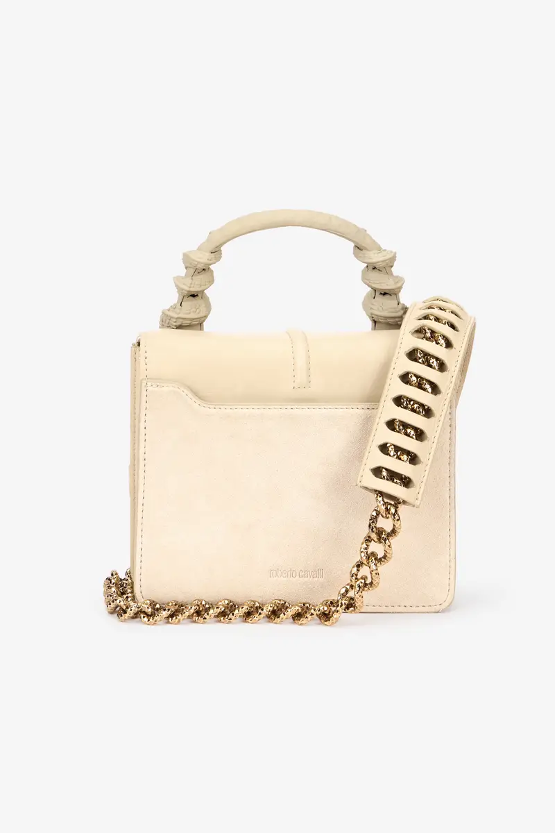 Roberto Cavalli Small Ivory Bag With Snakes | Thumbnail 3 Roberto Cavalli Small Ivory Bag With Snakes | Thumbnail 3