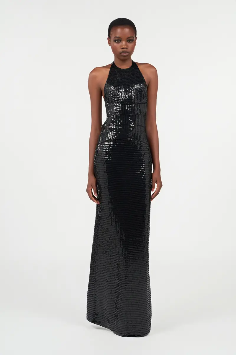 Roberto Cavalli Long Sequin Dress | Thumbnail 2 Roberto Cavalli Long Sequin Dress | Thumbnail 2