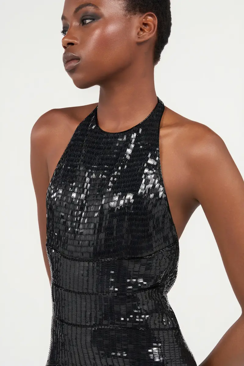 Roberto Cavalli Long Sequin Dress | Thumbnail 5 Roberto Cavalli Long Sequin Dress | Thumbnail 5
