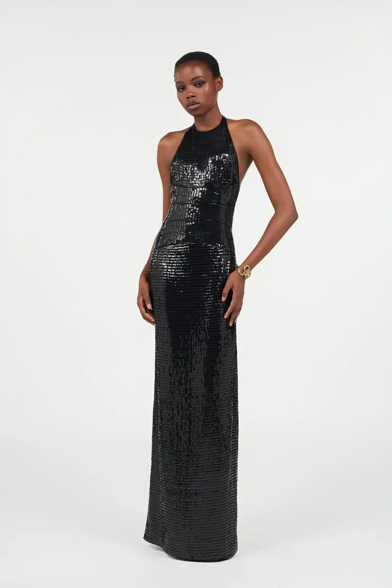 Roberto Cavalli Long Sequin Dress | Thumbnail 7 Roberto Cavalli Long Sequin Dress | Thumbnail 7