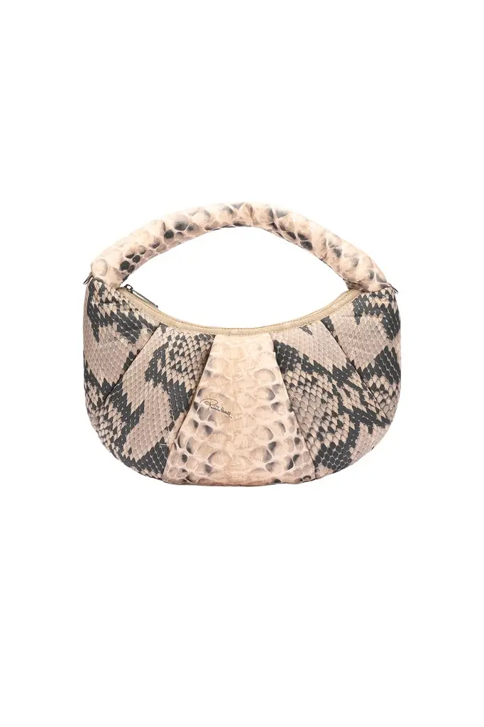 Roberto Cavalli Small Venezia Bag With Print