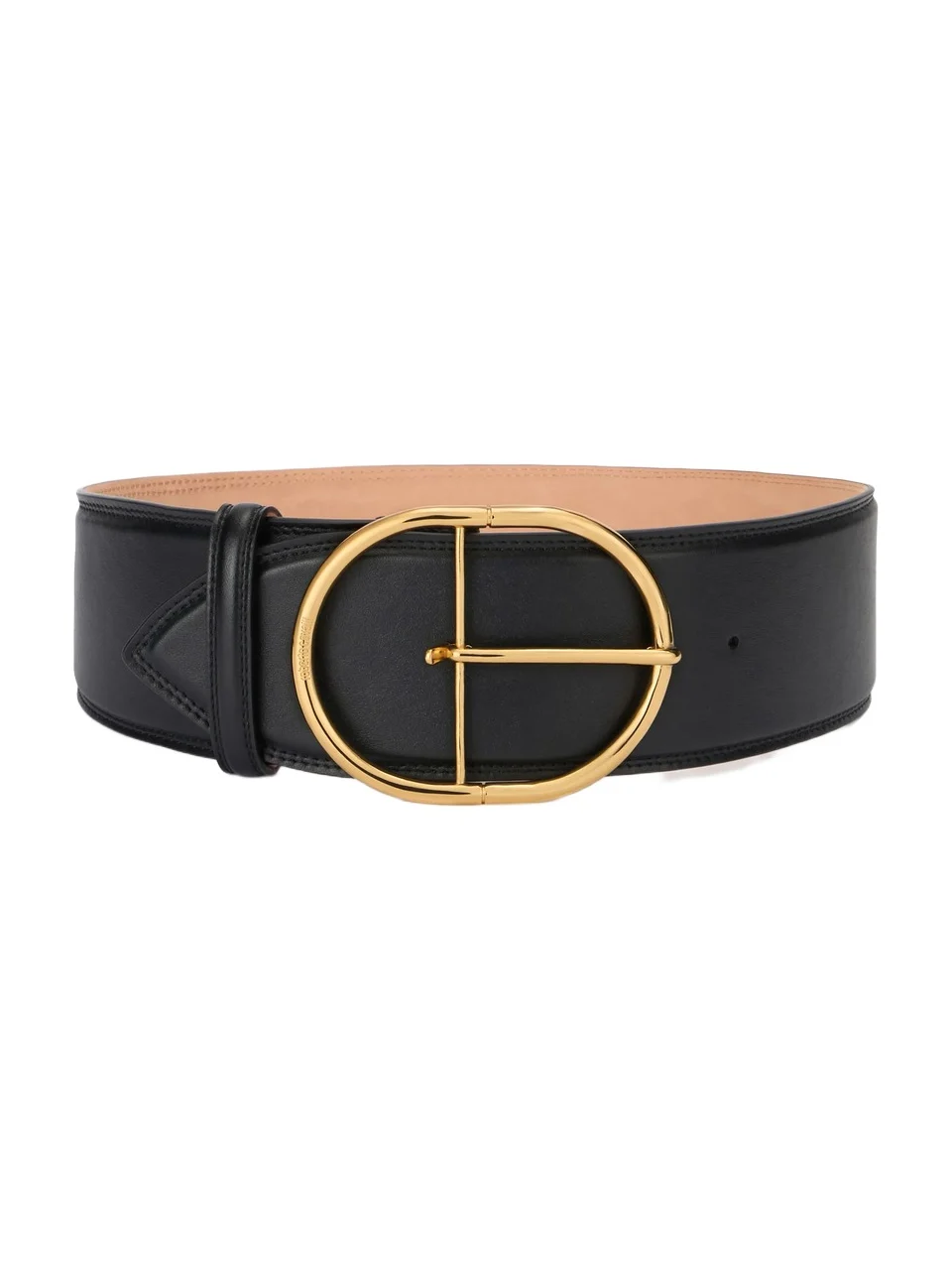 Shaped leather belt Shaped leather belt