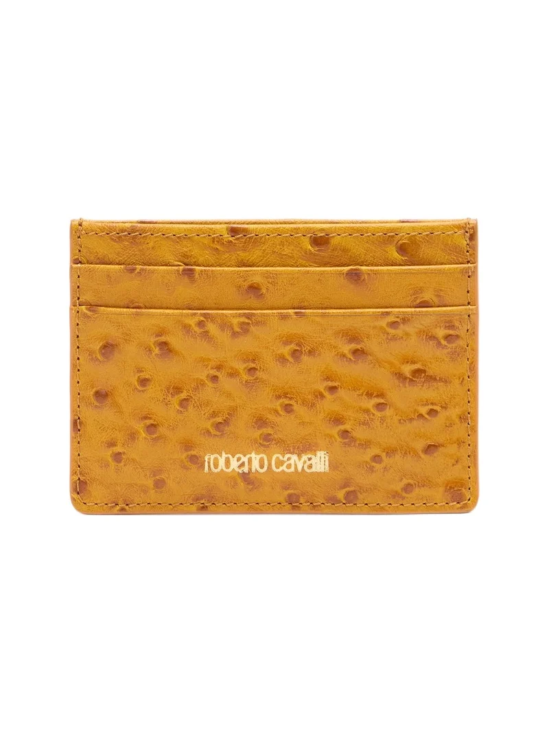 Ostrich-Effect Flat Card Holder Ostrich-Effect Flat Card Holder
