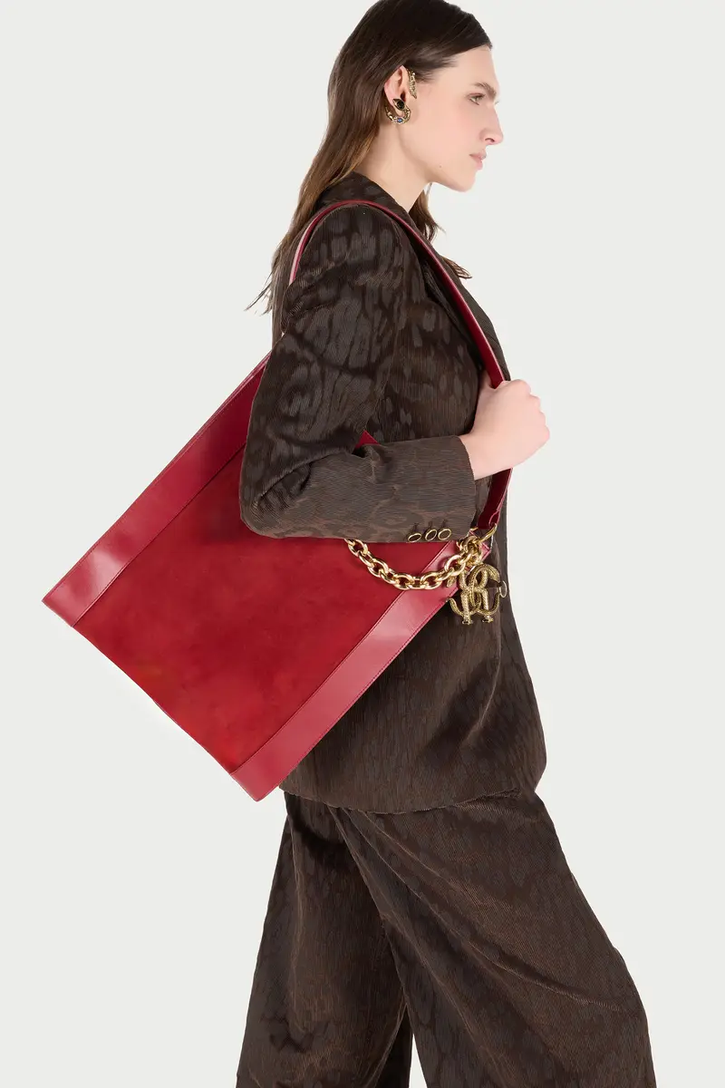 Roberto Cavalli Shoulder Bag With Chain | Thumbnail 2 Roberto Cavalli Shoulder Bag With Chain | Thumbnail 2