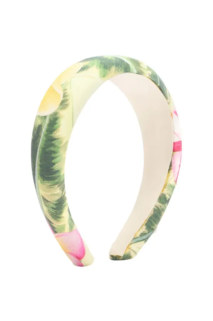 Roberto Cavalli Animalier Bubble Kids Print Headband | Image 1 Roberto Cavalli Animalier Bubble Kids Print Headband | Image 1